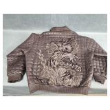 Marc Buchanan Lamb Skin Leather Dragon Size 52