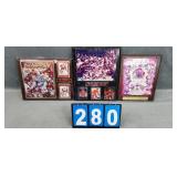 3 Red Wings Placards for the winning seasons