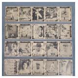 (20) Swell Bubble Gum "Sports Thrills" Baseball