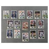 (16) 1992 Steve Largent Football Cards