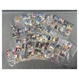 Baseball card binder with 35 pages of Misc.