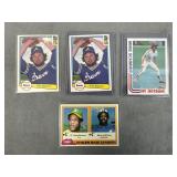 (2) Rick Mahler 1982 Donruss & Ricky Henderson