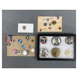 (30) Vintage U.S. political campaign buttons