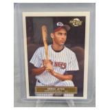 1992 Fleer Excel Derek Jeter Greensboro Hornets