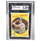 1959 Topps Brooks Robinson SGC 1.5
