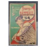 1954 Ted Williams Signed Big league stars