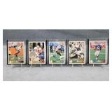 (5) 1992 Fleer All-Pro & Fleer Ultra Football