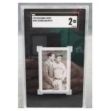 1932 Bulgaria Sport #256 Schmeling/Ruth Graded 2