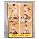 1962 Topps Roger Marris IA Card #313