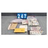 Large mixed lot of postage stamps