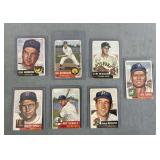 (7) 1950ï¿½s Baseball Cards ï¿½ Newhouser & Trout
