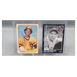 (2) Signed Baseball Cards ï¿½ Ozzie Smith