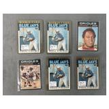 (6) 1986 Cecil Fielder Rookie Cards
