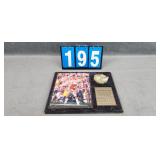 Joe Montana Signed "Super Bowl Legend" Plaque