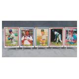 (35) 1981 Donruss Baseball Cards