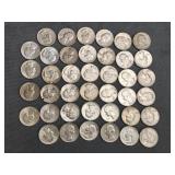 Roll of Washington quarters (40)