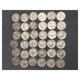 Roll of Quarters & Halves (36)