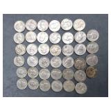 Roll of Washington quarters (40)