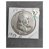 1953D Franklin Half