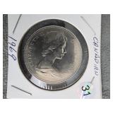 1969 Canadian 1 dollar
