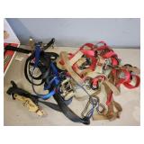 Disordered straps mostly for motorcycles