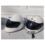 2 XL Vintage helmets