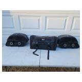 Viking saddlebags and saddlebags