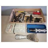 Machinist clamps & impact driver miscellaneous.