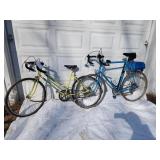 2 Multi Speed Bikes male and female