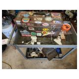 Shop Cart with tool box and tools