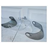4 helmet visors