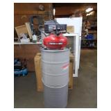 12 steel barrels w/lids 