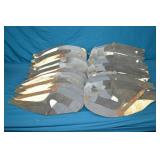 Lot Various 2D Wooden Goose Decoys