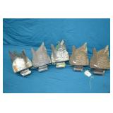 5pcs Sport Plast Carry Lite Diving Duck Decoys