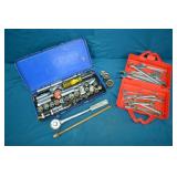 Lot Various Sockets, Ratchets, and Wrenches