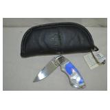 Franklin Mint Alaskan Polar Bear Folding Knife