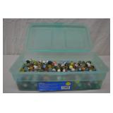7-1/2lbs Vintage Glass Marbles