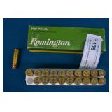 1 Box 20 Rounds Remington 44 Rem Mag Ammunition