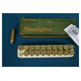 1 Box 20 Rounds Remington 44 Rem Mag Ammunition