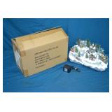 Lighted Fiber Optic Christmas Village