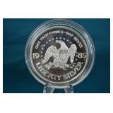 1oz .999 Fine Silver 1985 Liberty A-Mark Round