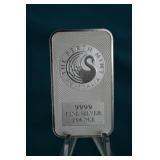 1oz .9999 Silver Perth Mint Australia Kangaroo Bar
