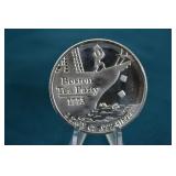 1oz .999 Fine Silver Boston Tea Party Round