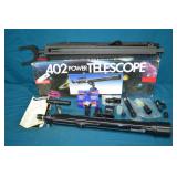 Tasco 402 Power Telescope on Tripod