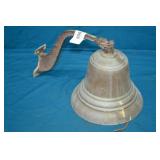 7-1/2" Diameter Bell With Wall Bracket