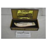 Schrade SCLE Eagle Clasp Folder w/ Bone Scales