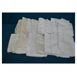 Lot Vintage Lace Curtains