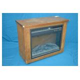 1500 Watt Electric Fireplace Heater in Cabinet