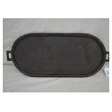9" x 18" Solid Cast Iron Griddle w/ Handles