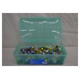 7-1/2lbs Vintage Glass Marbles